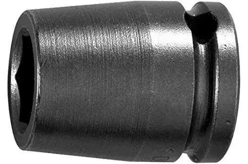 Impact Socket: 1" Drive, 36mm Socket, Hex Drive