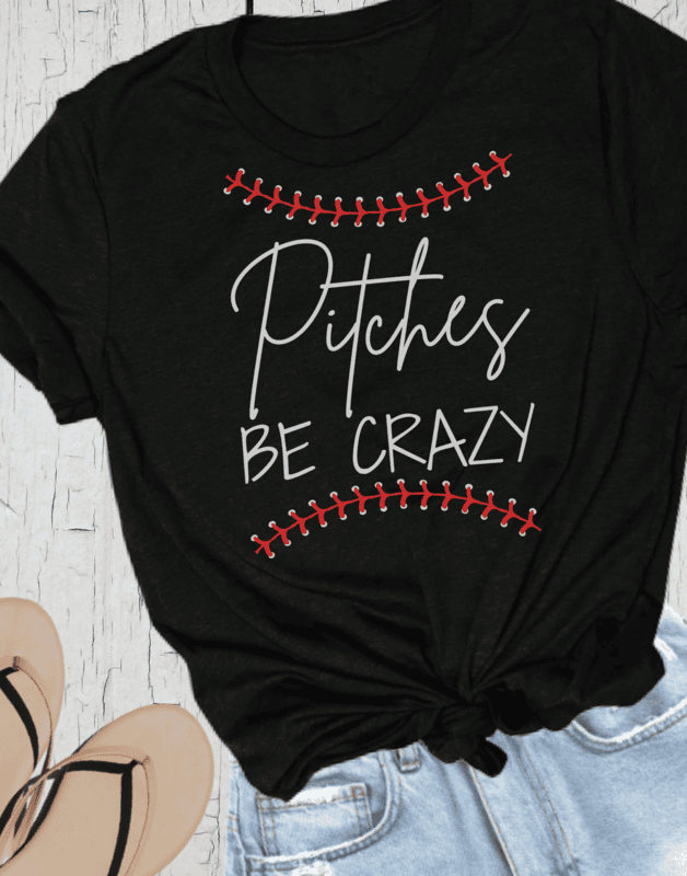 white Pitches be crazy T