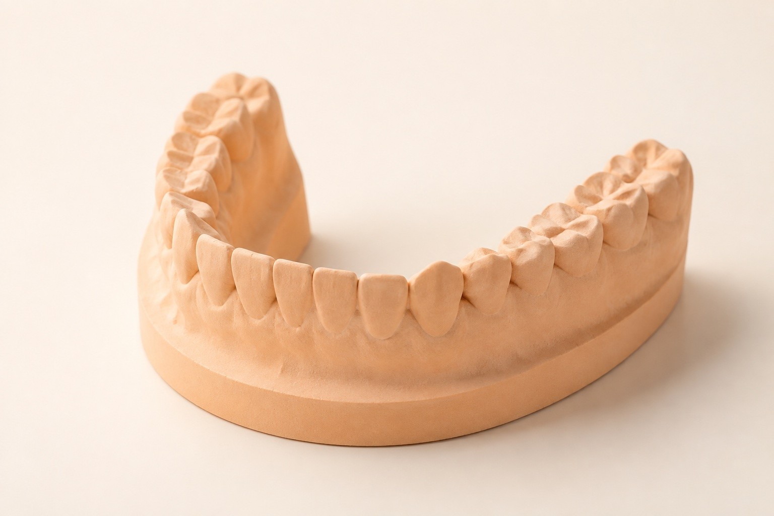 Arcada mandibular en SmartRock durazno Arcada mandibular en SmartRock durazno
