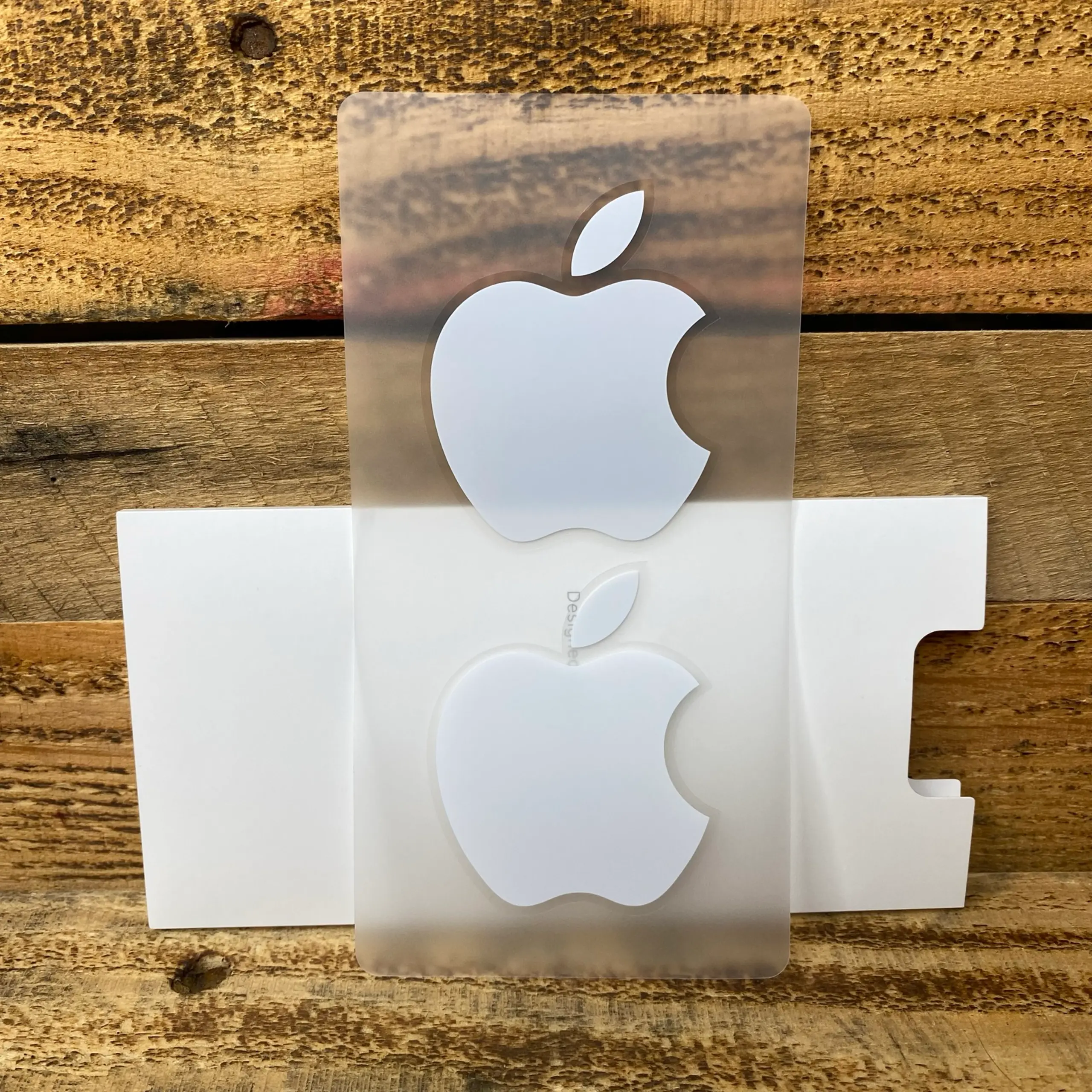Apple Logo Back Screen Protector Film(Multi-Pack)