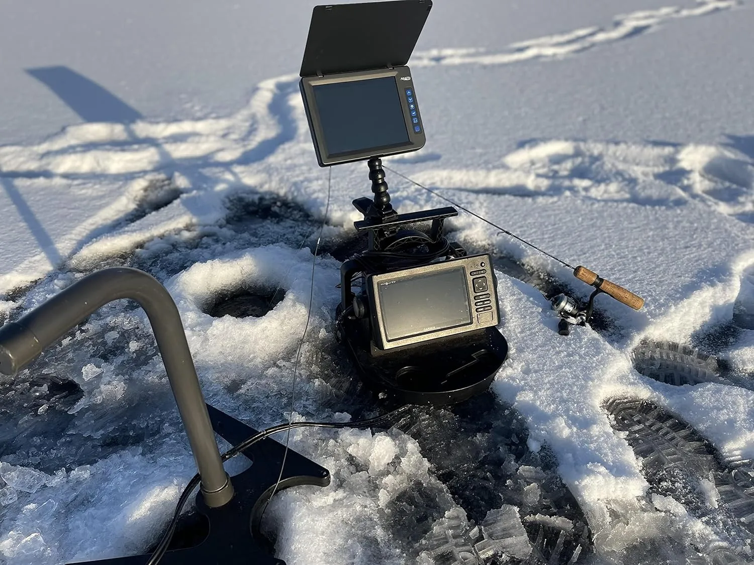 Aqua-Vu AV822 HD Underwater Camera, 8" HD Display, 1080p, 60ft Cable