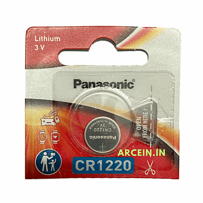 Panasonic CR1220 3V Coin cell battery (Pack of 1)