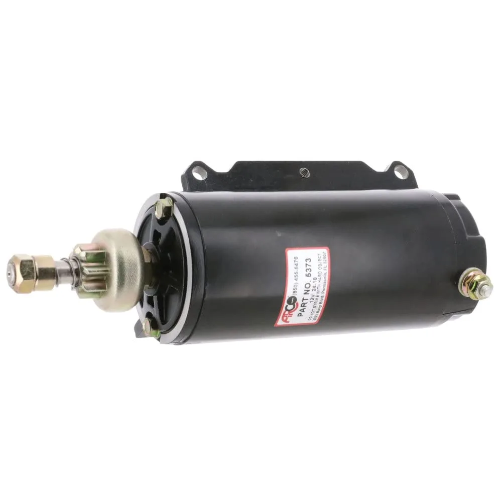 ARCO 5373 Outboard Starter for BRP-OMC 150-235 HP V6, 8-Tooth Drive Gear