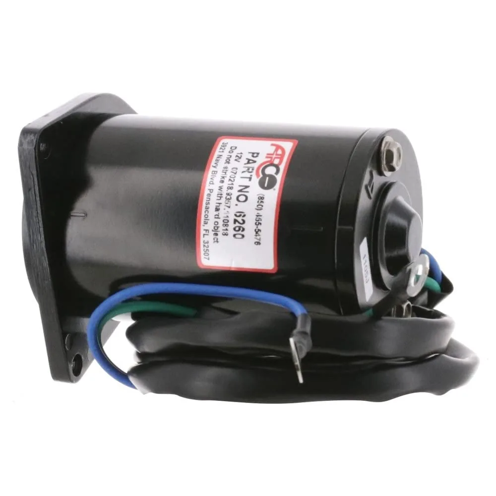 Arco 6260 Tilt Trim Motor for Yamaha 90 HP (1992-2002), 50-90 HP (1992-1995), 40 HP (1994), 70-90 HP (1996)