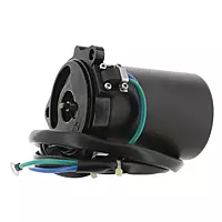 Arco 6263 Tilt Trim Motor for Yamaha 200, 225, 250 HP 4-Stroke (2002-2009), 200-300 HP 2-Stroke (2009-2009), Black