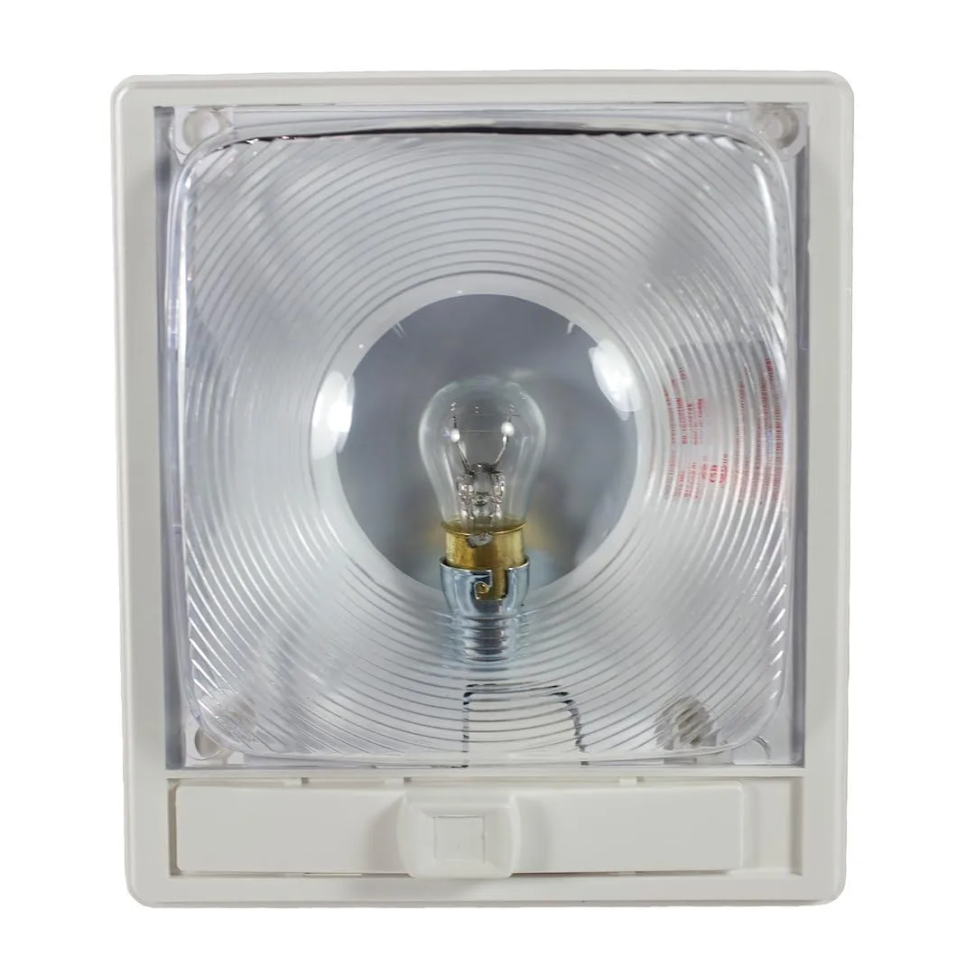 Arcon 11824 Double Light with Optic Lens and White Base