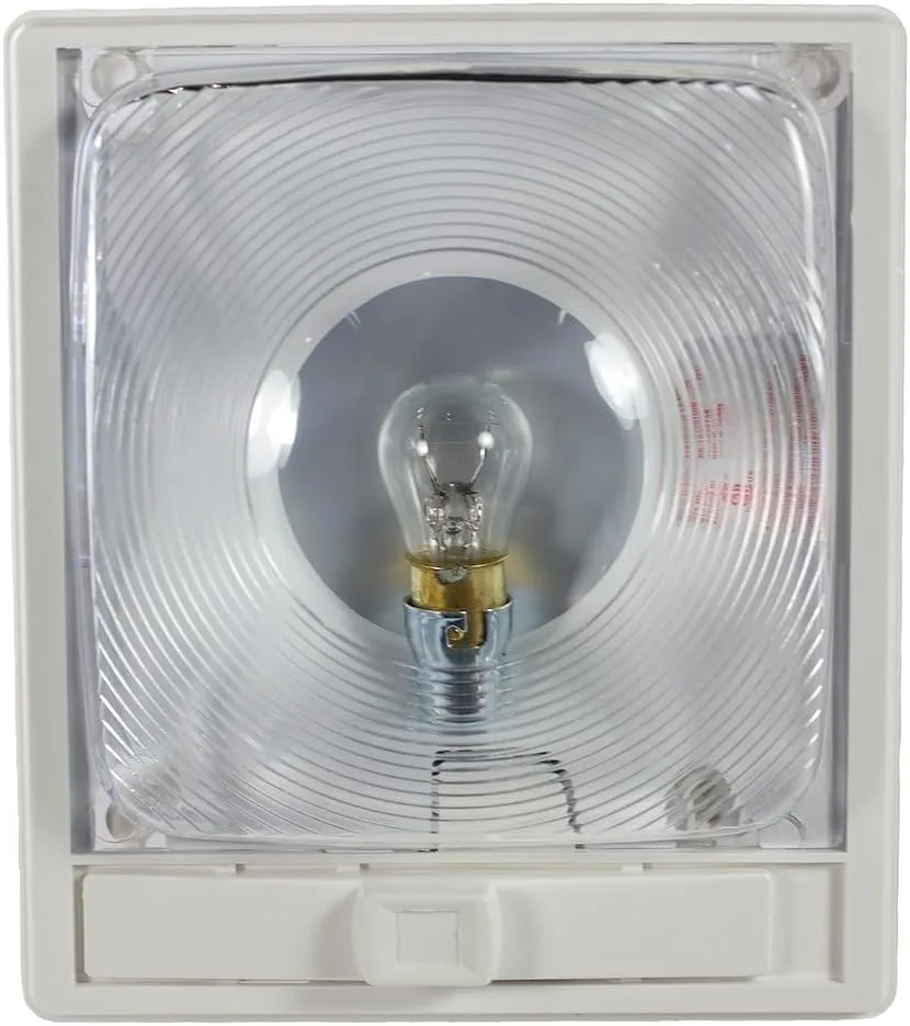 Arcon 11824 Double Light with Optic Lens and White Base