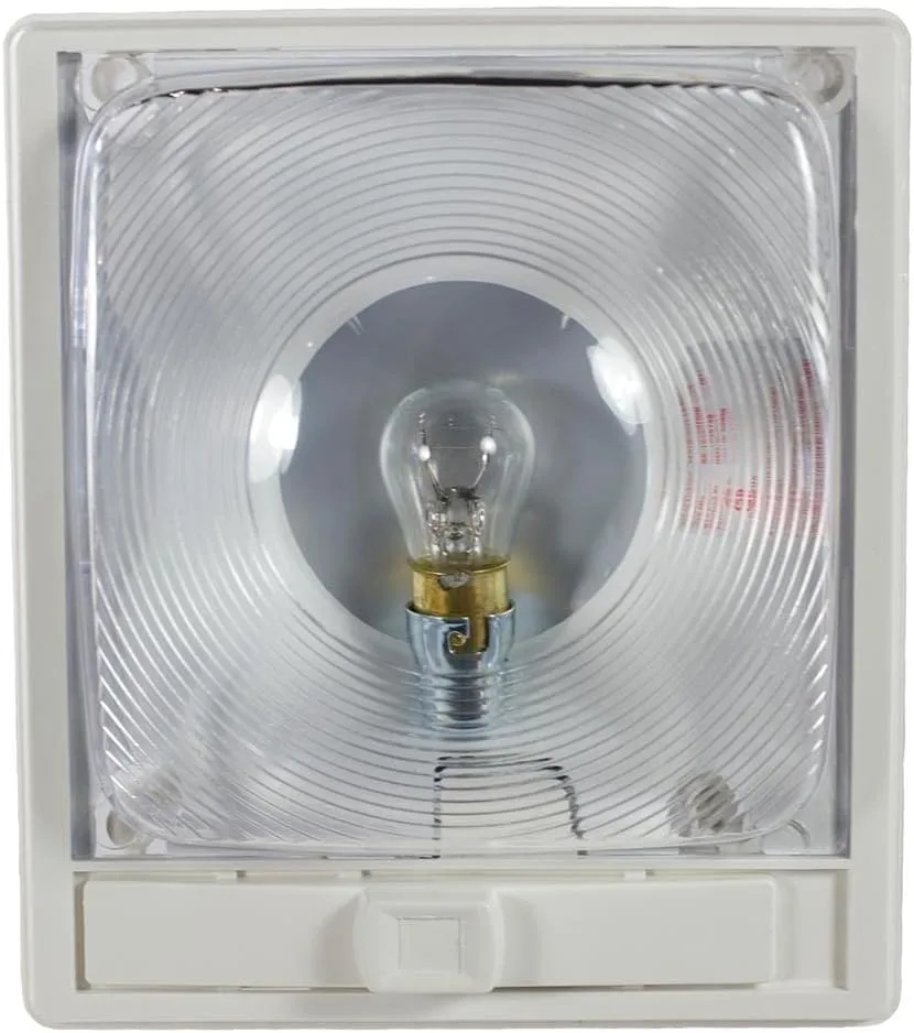 Arcon 11824 Double Light with Optic Lens and White Base