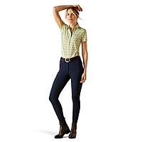 Motif Womens Short Sleeve Polo Shirt - Laurel Green Geo Ariat