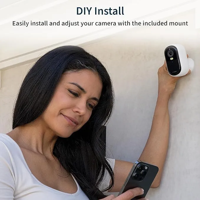 ARLO Essential Security Wireless 2K Camera with Spotlight, 2nd Gen