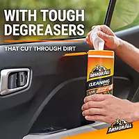 Armor All Car Interior Cleaner Wipes, Orange Scent, 25 Count