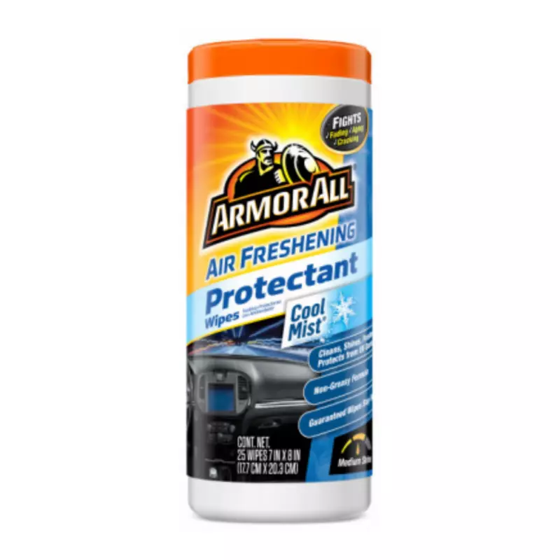 Armor All Wipes Tub Cool mist (25Ct) (6pcs/box)