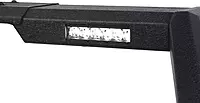 Armordillo USA 8707777 CR-Z Modular Adjustable Chase Rack with LED & Amber Marker Lights - Textured Black