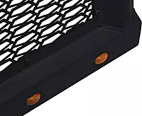 Armordillo USA 8707777 CR-Z Modular Adjustable Chase Rack with LED & Amber Marker Lights - Textured Black