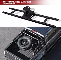 ARMORDILLO CR1 Roll Bar Chase Rack for Mid-Size Trucks - Matte Black