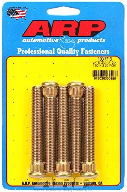 ARP 100-7713 Wheel Stud Kit M12 x 1.50 (5 Pack)