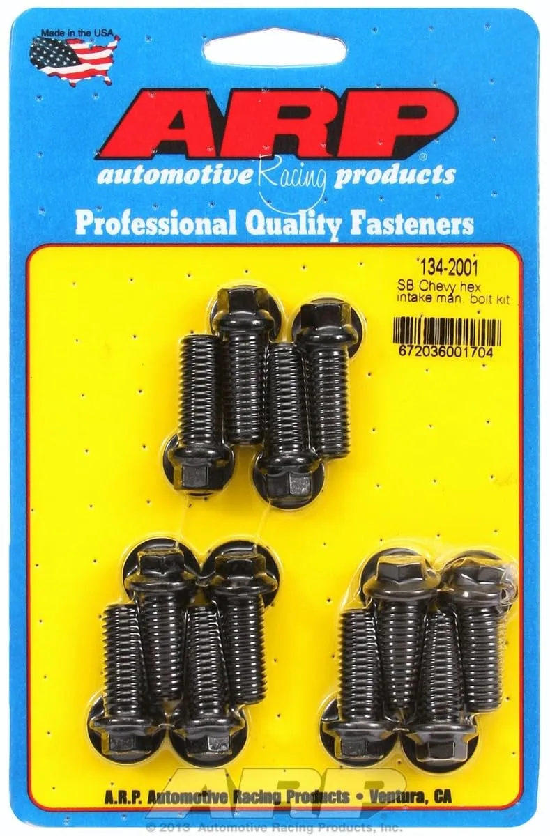 ARP 1342001 Black Oxide 12-Point Intake Manifold Bolt
