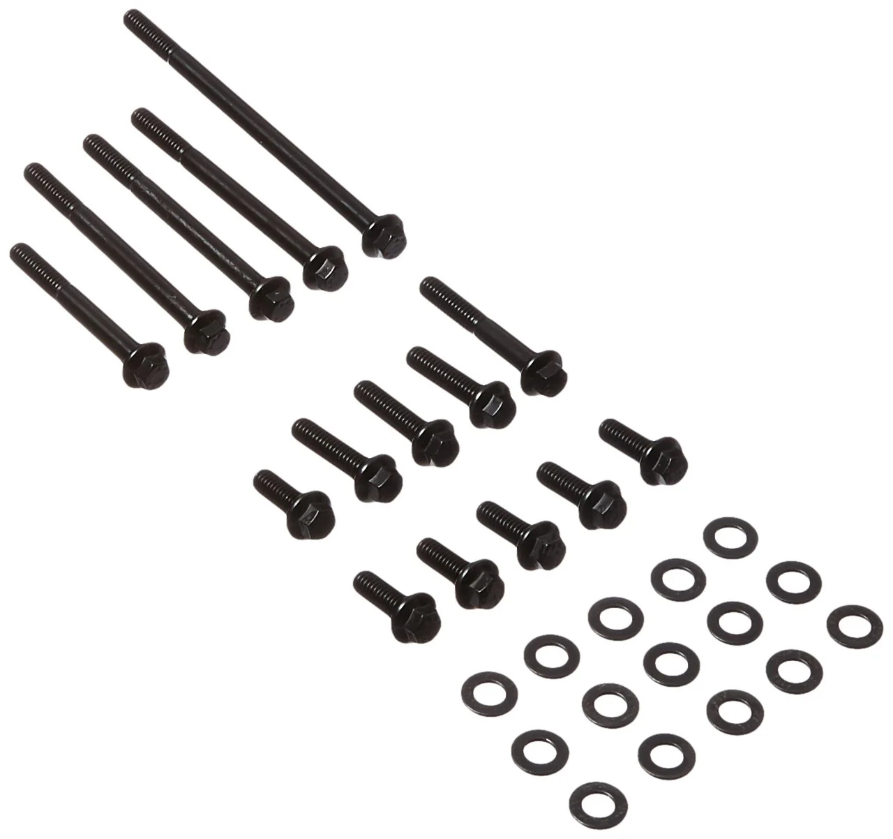 ARP 1541504 Black Oxide Timing Cover And Water Pump Hex Bolt Kit