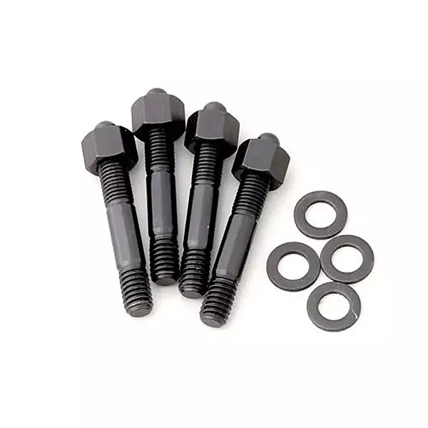 ARP 200-2403 Black Oxide 5/16" Thread 2.225" OAL Carburetor Stud with 1/2" Spacer (Set of 4)