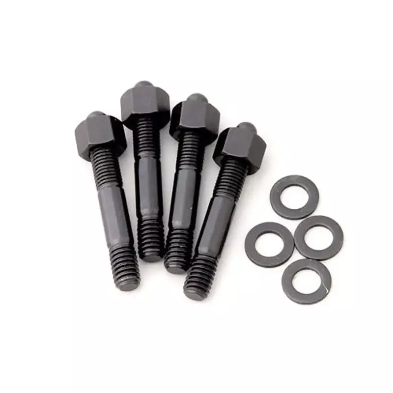 ARP 200-2403 Black Oxide 5/16" Thread 2.225" OAL Carburetor Stud with 1/2" Spacer (Set of 4)