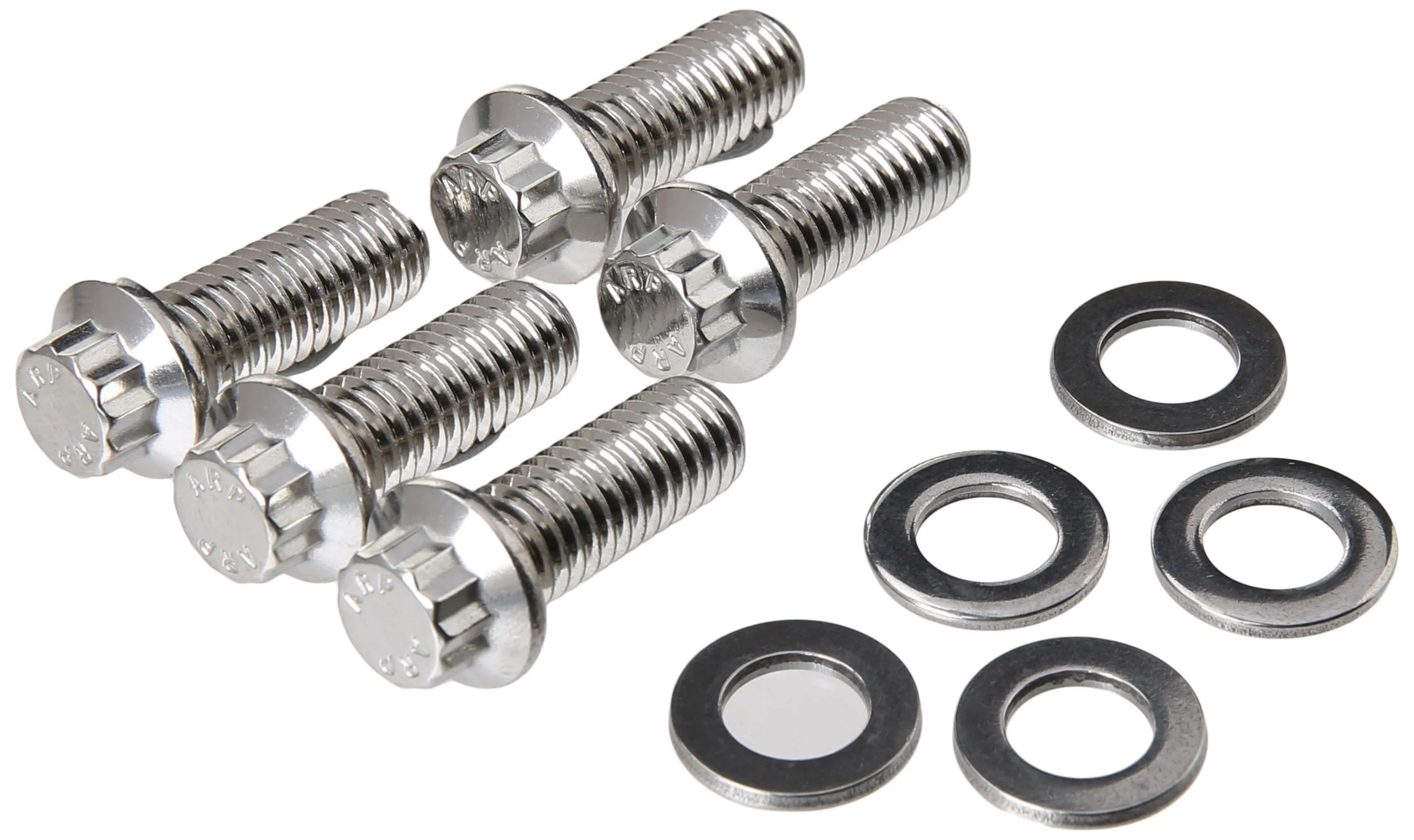ARP 6131000 Stainless Steel 3/8-16 12-Point Bolts - Pack of 5