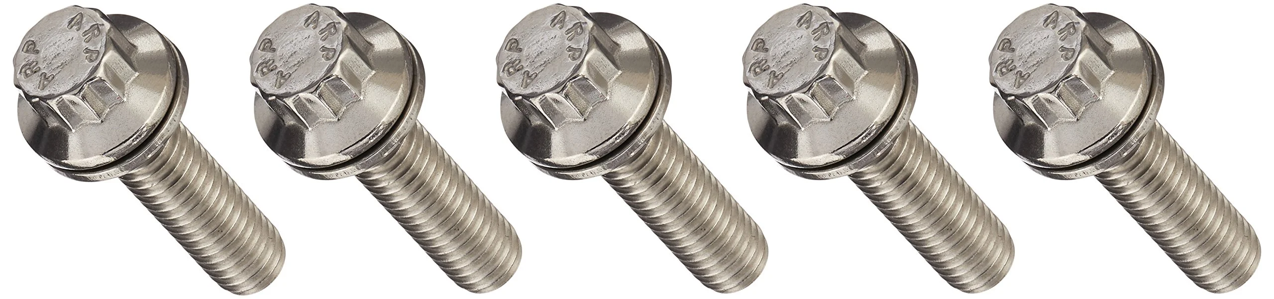 ARP 6121250 Stainless Steel 5/16-18 12-Point Bolts - Pack of 5