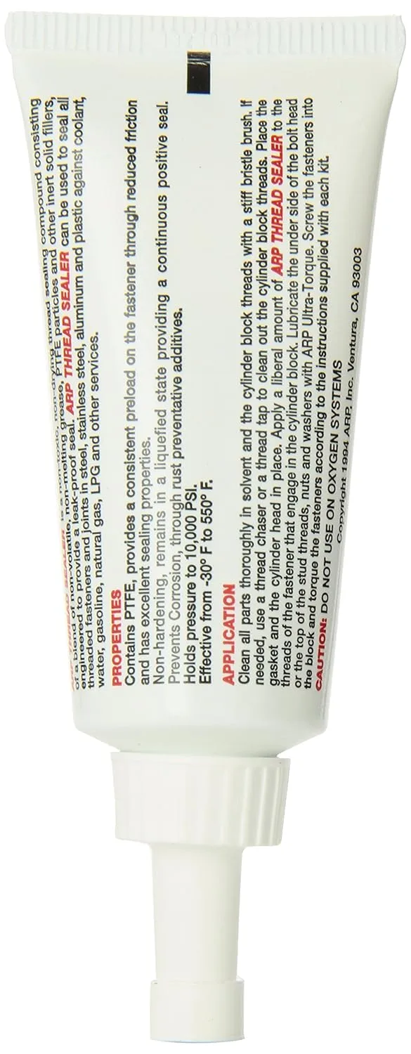 ARP 100-9904 Thread Sealer 50 mL, Gray PTFE (1.69 oz)