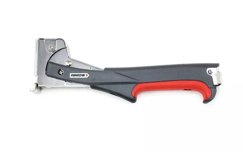Arrow HTX50 Professional Heavy Duty Hammer Tacker, Manual Stapler for Construction and Insulation, Ergonomic Grip Handle