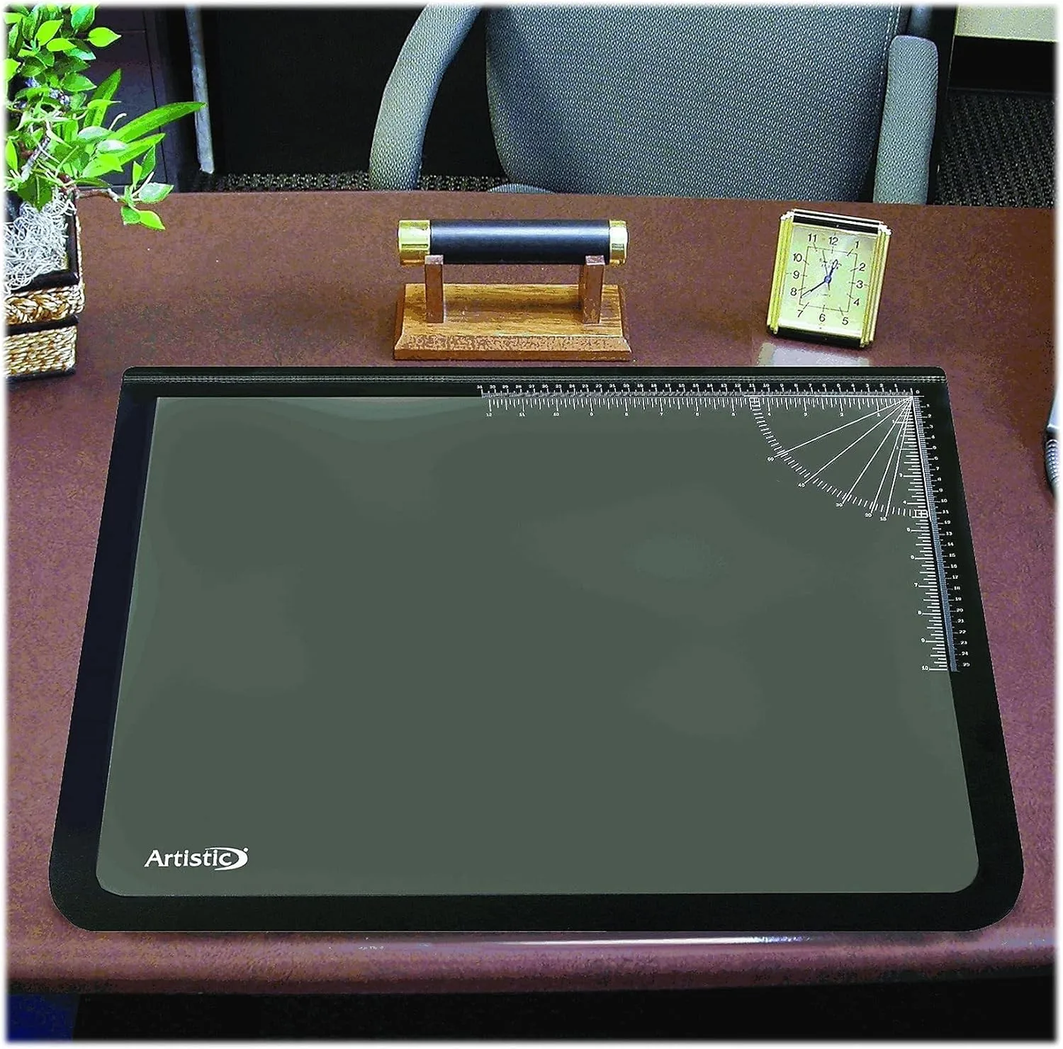 ARTISTIC Logo Pad Lift-Top Desktop Organizer Desk Mat