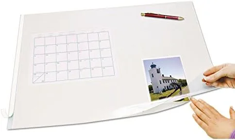 Artistic Second Sight Clear Plastic Hinged Desk Protector, 21 x 17 AOPSS1721