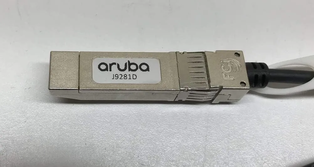 HPE 10G SFP+ to SFP+ 1m DAC Cable - 3.28 ft SFP+ Network Cable - J9281D