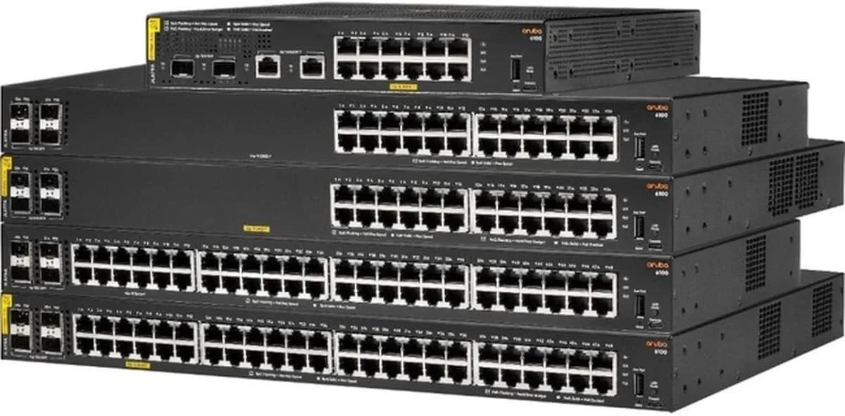 Aruba 6100 24G 4SFP+ Switch - JL678A#ABA US Localization/Cord