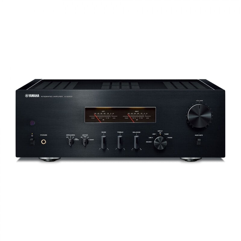 YAMAHA AS 1200 BLACK/PIANO BLACK AMPLIFIER