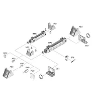 Aventics RPC D63 H250 Round Cylinder