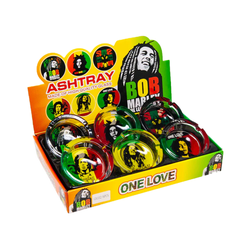 Glass Ashtray (6/Box)