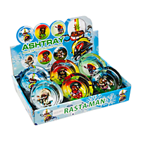 Glass Ashtray (6/Box)