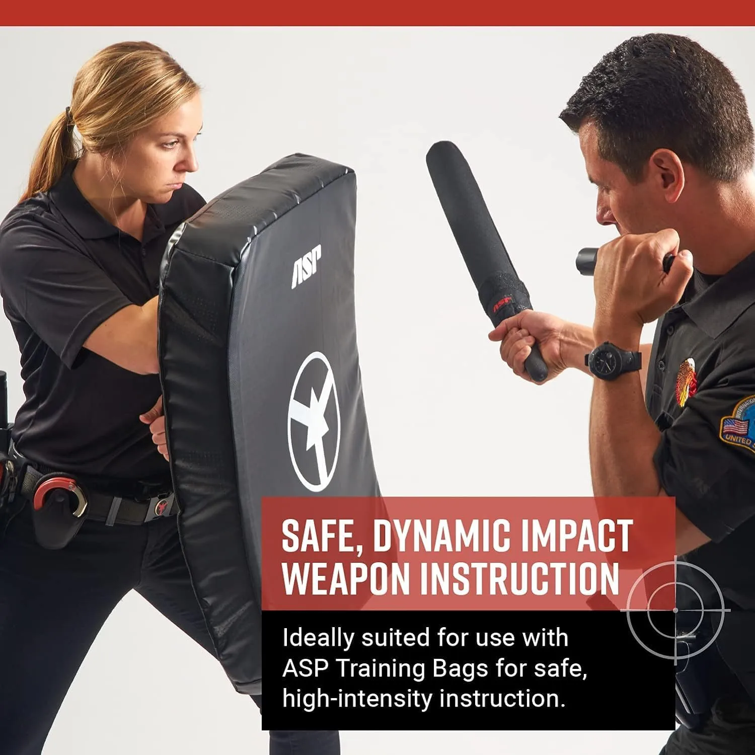 ASP Soft Foam Training Police Baton with Carrier
