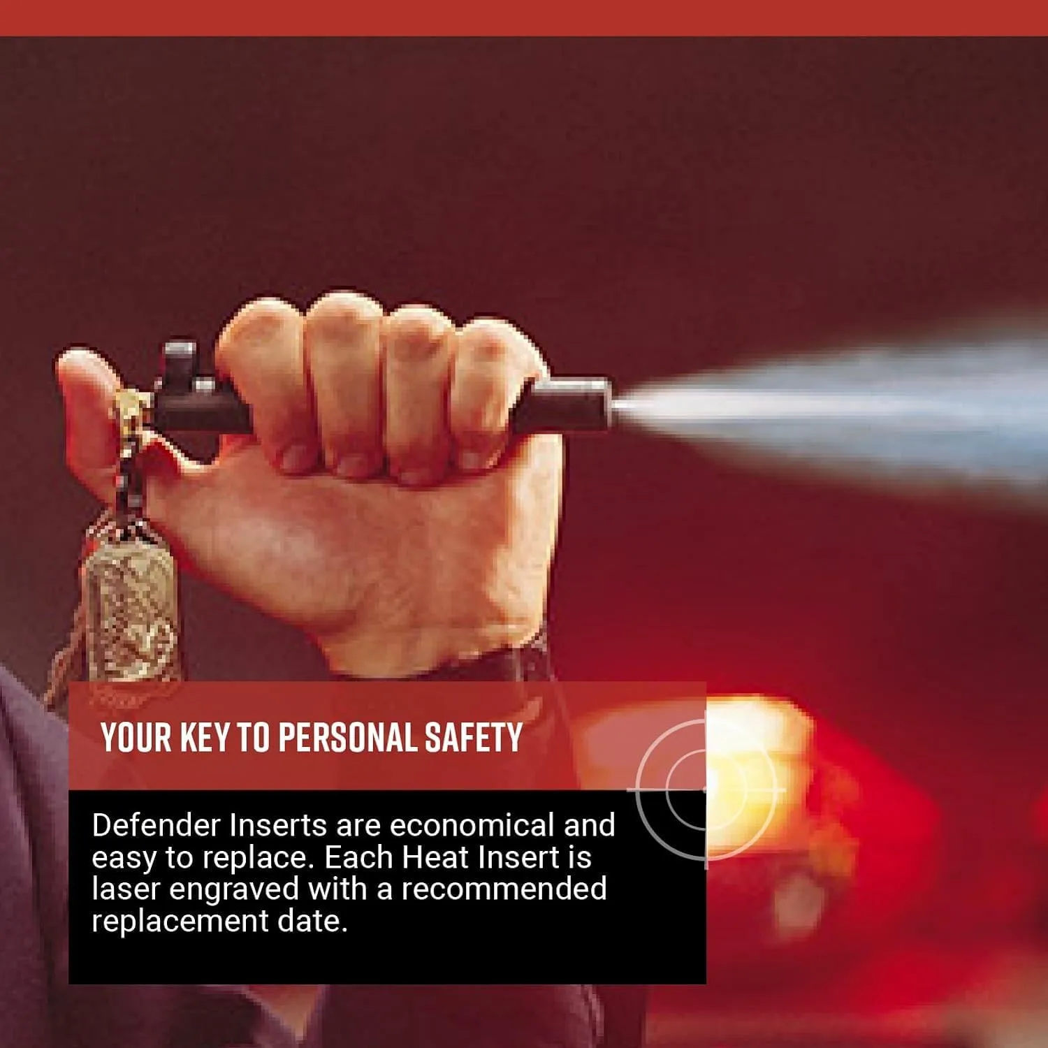 ASP D1 Inserts for Palm, Metro or Sport Defender Pepper Spray