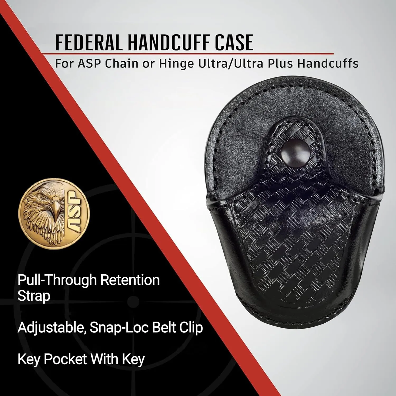 ASP Federal Handcuff Case with Snap-Loc Belt Loop