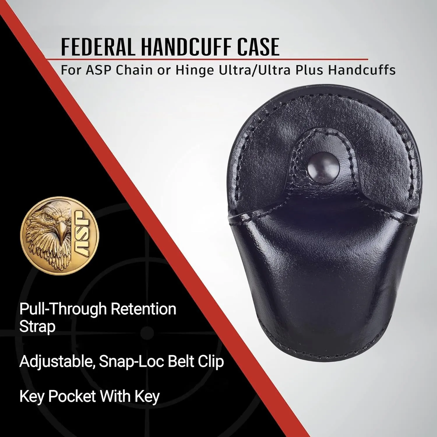 ASP Federal Handcuff Case with Snap-Loc Belt Loop