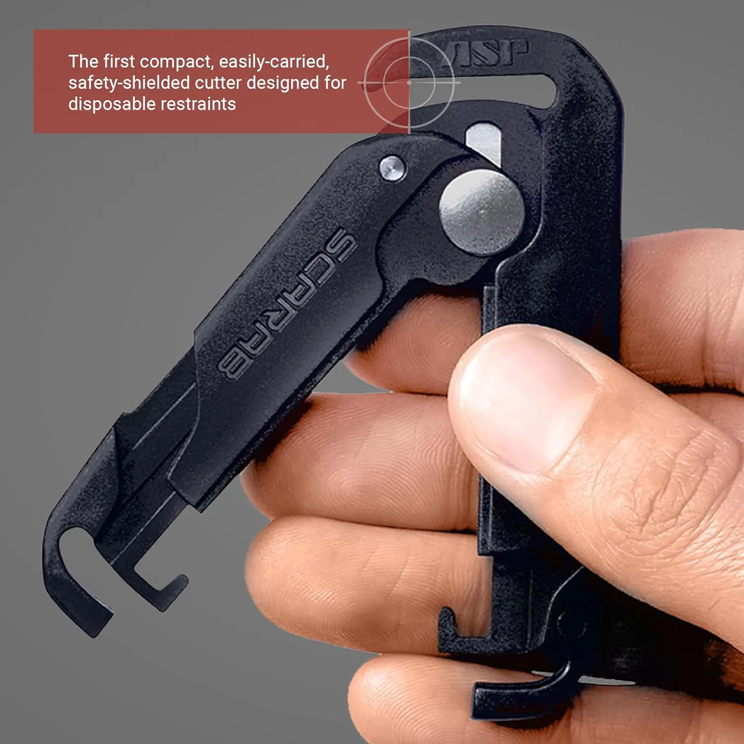 ASP Scarab Cutter for Tri-Fold Restraints, Clippers for Safe Removal of Disposable Cuffs