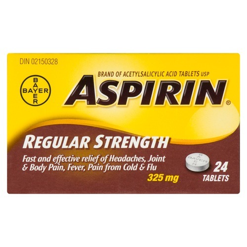Aspirin 325mg 24ct