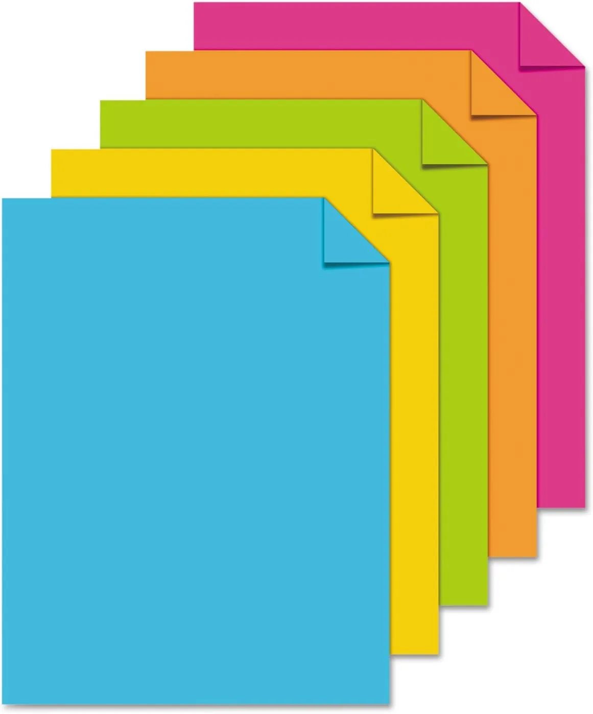 ASTROBRIGHTS Neenah Bright Color Paper, Letter, 24 lb