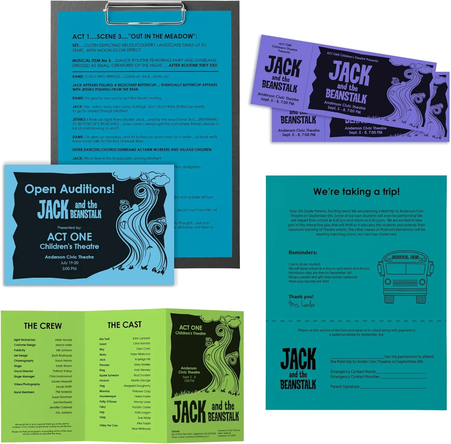 Astrobrights® Color Multi-Use Printer & Copy Paper, 1 Ream, Cool Assortment, Letter (8.5" x 11")