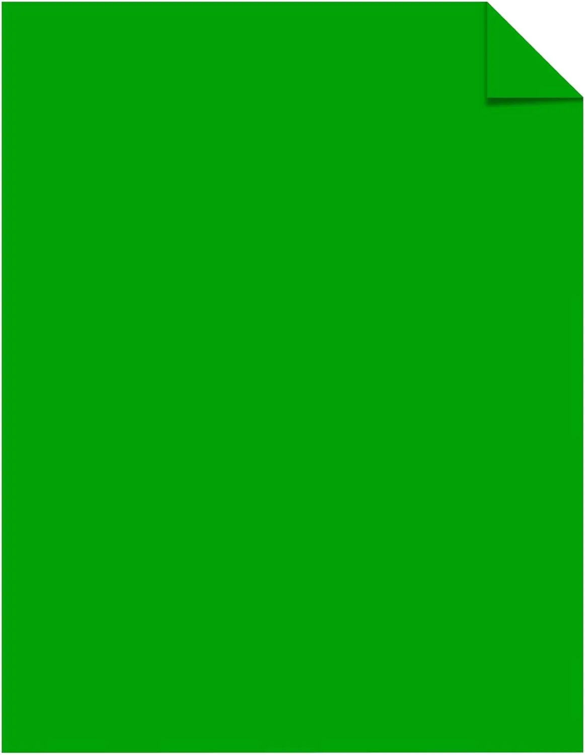 Astrobrights® Color Card Stock, Gamma Green, Letter (8.5" x 11"), 65 Lb, 30% Recycled, FSC® Certified, Pack Of 250