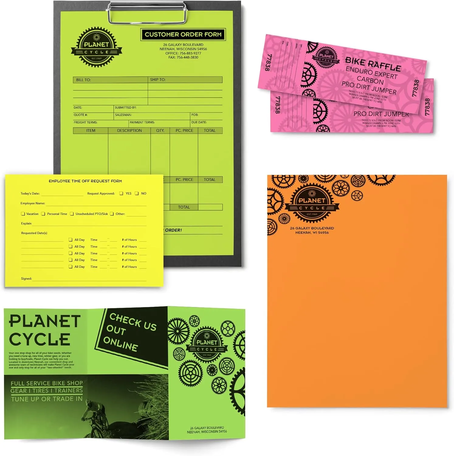 ASTROBRIGHTS Neenah Bright Color Paper, Letter, 24 lb