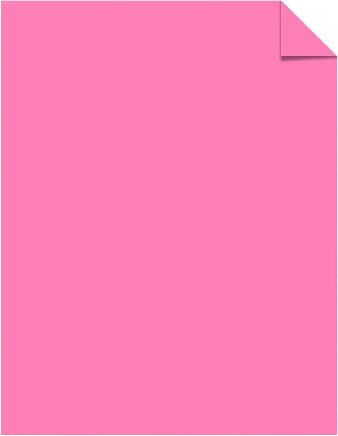 Astrobrights® Color Card Stock, Pulsar Pink, Letter (8.5" x 11"), 65 Lb, FSC® Certified, Pack Of 250