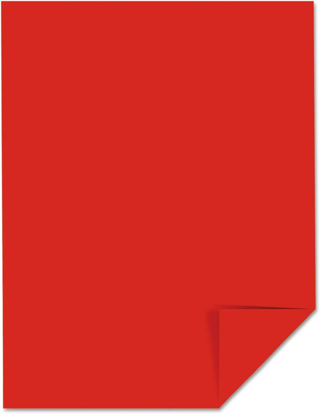 Neenah Astrobrights Premium Color Card Stock, 65 lb, 8.5 x 11, 250 Sheets, Re-Entry Red