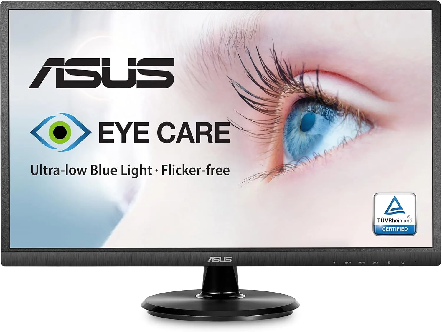 ASUS Full HD 1080p Monitor with Eye Care, HDMI VGA USB