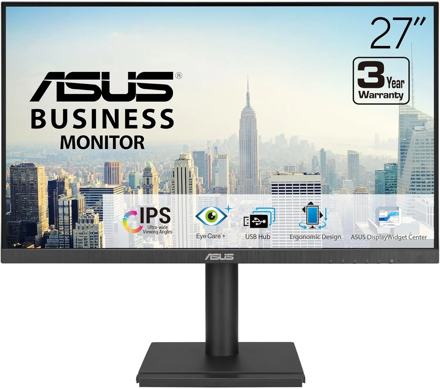 ASUS Full HD IPS Frameless Monitor with Adaptive-Sync